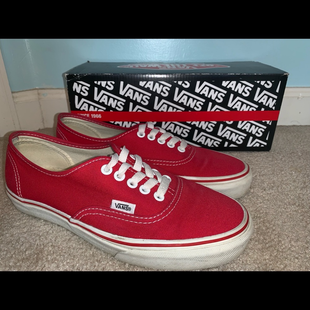 Vans Authentic (red/ true white)